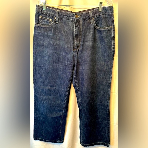Gieves & Hawkes Denim Jeans 36-38” Waist 26” Inseam Dark Wash Savile Row London - Picture 1 of 11